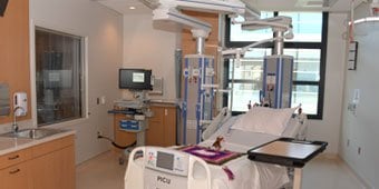 Room in the Pediatric Intensive Care Unit