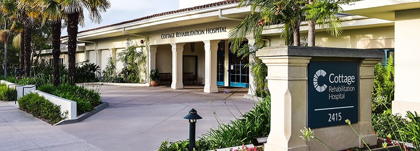 Cottage Rehabilitation Hospital Front of the Building