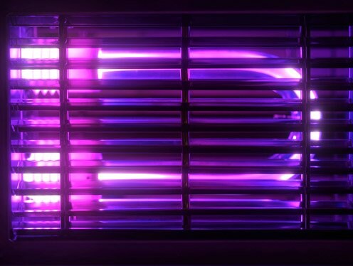 UV Light behind an air vent