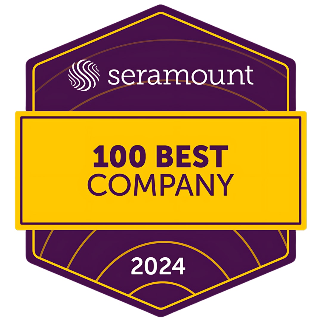 Seramount 100 Best Company 2024 Seal