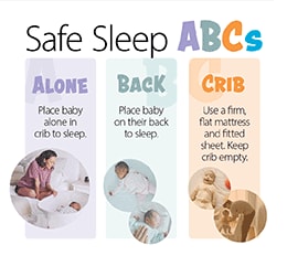 Safe Sleep For Your Baby - Safe Kids - Santa Barbara County - Cottage ...