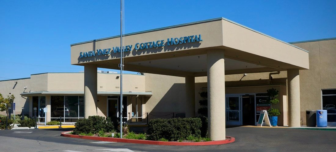 Front of Santa Ynez Valley Cottage Hospital