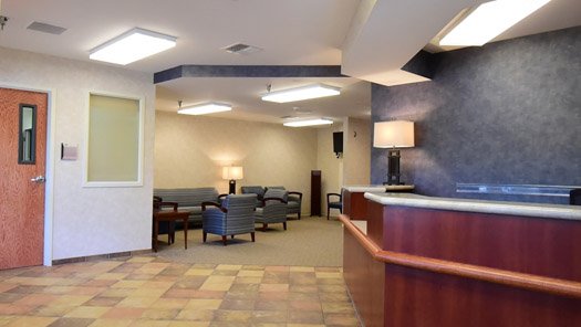 A waiting room at Santa Ynez Valley Cottage Hosptial